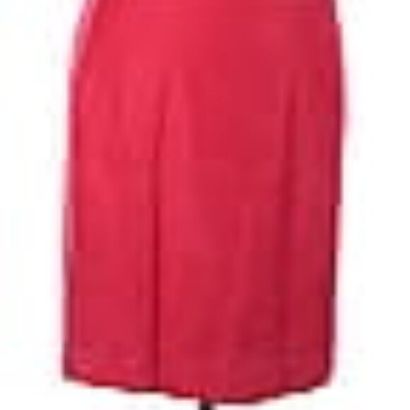 J.Crew Red Wool Skirt - Picture 1 of 1